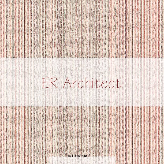 ER Architect example